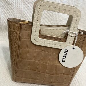 STAUD Mini Shirley tote bag
